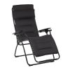 26" Black Metal Zero Gravity Chair