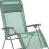 27" Green and Gray Metal Zero Gravity Chair