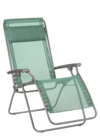 27" Green and Gray Metal Zero Gravity Chair