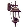 Dark Brown Hanging Ornamental Lantern Wall Light