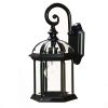 Matte Black Eastern Lantern Wall Light