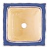 Blue Square Ceramic Small Planter Set Of 3