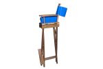 Blue And Brown Solid Wood Director Chair Style 2