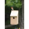 Cedar Wood Birdhouse - Ideal for Eastern Western and Mountain Bluebirds