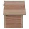 Cedar Wooden A-Frame Birdhouses for Wrens - Easy to Hang