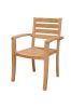 Catalina Stackable Armchair (Fully Built & 4 pcs in a box)