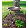 29-inch High Tripod Ring Stand for Birdbath - Bird Bath Bowl Not Included