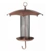 Copper Umbrella Bird Feeder with Mesh Tube Revivor - 3.5 lbs. Seed Capacity