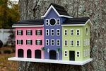 Rainbow Row Birdhouse