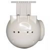 Round White Plastic Birdhouse for Purple Martins Tree Swallows and Bluebirds