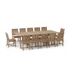 Sahara Rialto 13-Pieces Rectangular Dining Set