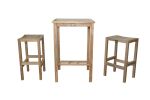 Bahama Montego 3-Pieces Square Bar Set