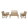 Classic 2-Seater 5-Pieces Conversation Set