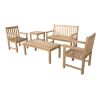 Classic 2-Seater 5-Pieces Conversation Set