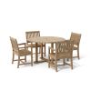 Tosca Rialto Armchair 5-Pieces Dining Set