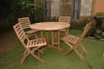 Andrew Butterfly Folding 5-pieces Dining Set