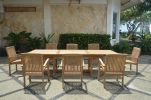 Bahama Stackable Sahara 9-Pieces Rectangular Dining Set A