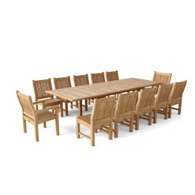 Valencia Sahara 13-Pieces Rectangular Dining Set