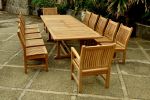 Valencia Sahara 13-Pieces Rectangular Dining Set