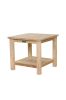 22" Square 2-Tier Side Table