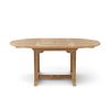 Bahama 71" Oval Extension Table Extra Thick Wood