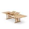 Sahara 126" Rectangular Double Ext. Table