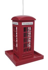 Telephone Booth Birdfeeder