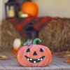 Set of 3 Metal Jack-O-Lantern Decorations