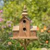 Large Copper-Colored Multi-Home Birdhouse "Montana"