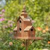 Large Copper-Colored Multi-Home Birdhouse "Montana"