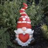 "The Valentinos" Set of 6 Assorted Valentine's Day Garden Gnomes