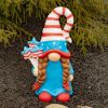 "The Americanas" Set of 3 Assorted American Lady Patriot Garden Gnomes (includes ZR218014, ZR218015, and ZR218016)