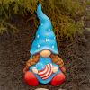 "The Americanas" Set of 3 Assorted American Lady Patriot Garden Gnomes (includes ZR218014, ZR218015, and ZR218016)