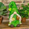 "The Shamrocks" Set of 6 Assorted St. Patrick's Day Garden Gnomes