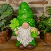 "The Shamrocks" Set of 6 Assorted St. Patrick's Day Garden Gnomes