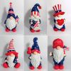 "The Americanos" Set of 6 Assorted American Patriot Garden Gnomes (includes: ZR210007, ZR210008, ZR210009, ZR210010, ZR210011, ZR210012)