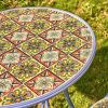 "New Orleans" Mosaic Bistro Set