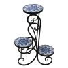 "Denver" Three-Tier Mosaic Plant Stand