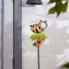 Thermometer Garden Stake - Bee