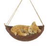 Napping Cat On Hammock Figurine