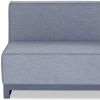 Gray Metal Modular With Cushion