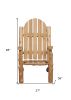 Rustic And Natural Cedar Adirondack Chair