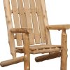 Rustic And Natural Cedar Adirondack Chair