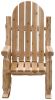 Rustic And Natural Cedar Adirondack Rocking Chair