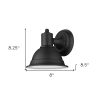 Matte Black Aluminum Wall Sconce