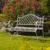 "Stephania" Victorian-Style Iron Garden Bench