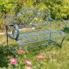 "Stephania" Victorian-Style Iron Garden Bench