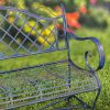 "Stephania" Victorian-Style Iron Garden Bench