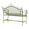 "Stephania" Victorian-Style Iron Garden Bench