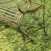 "Stephania" Victorian-Style Iron Garden Bench